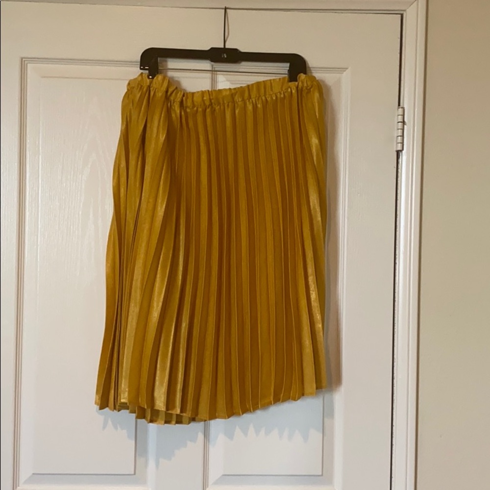 Pleated skirt